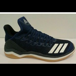 New adidas icon 4 trainer blue athletic baseball mens shoes size 14